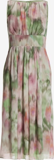 SWING Koktel haljina u zelena / pastelno narančasta / roza / prljavo bijela, Pregled proizvoda