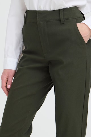 b.young Slimfit Chino kalhoty 'BYDixi' – zelená