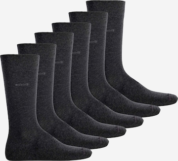 Chaussettes BOSS en gris : devant