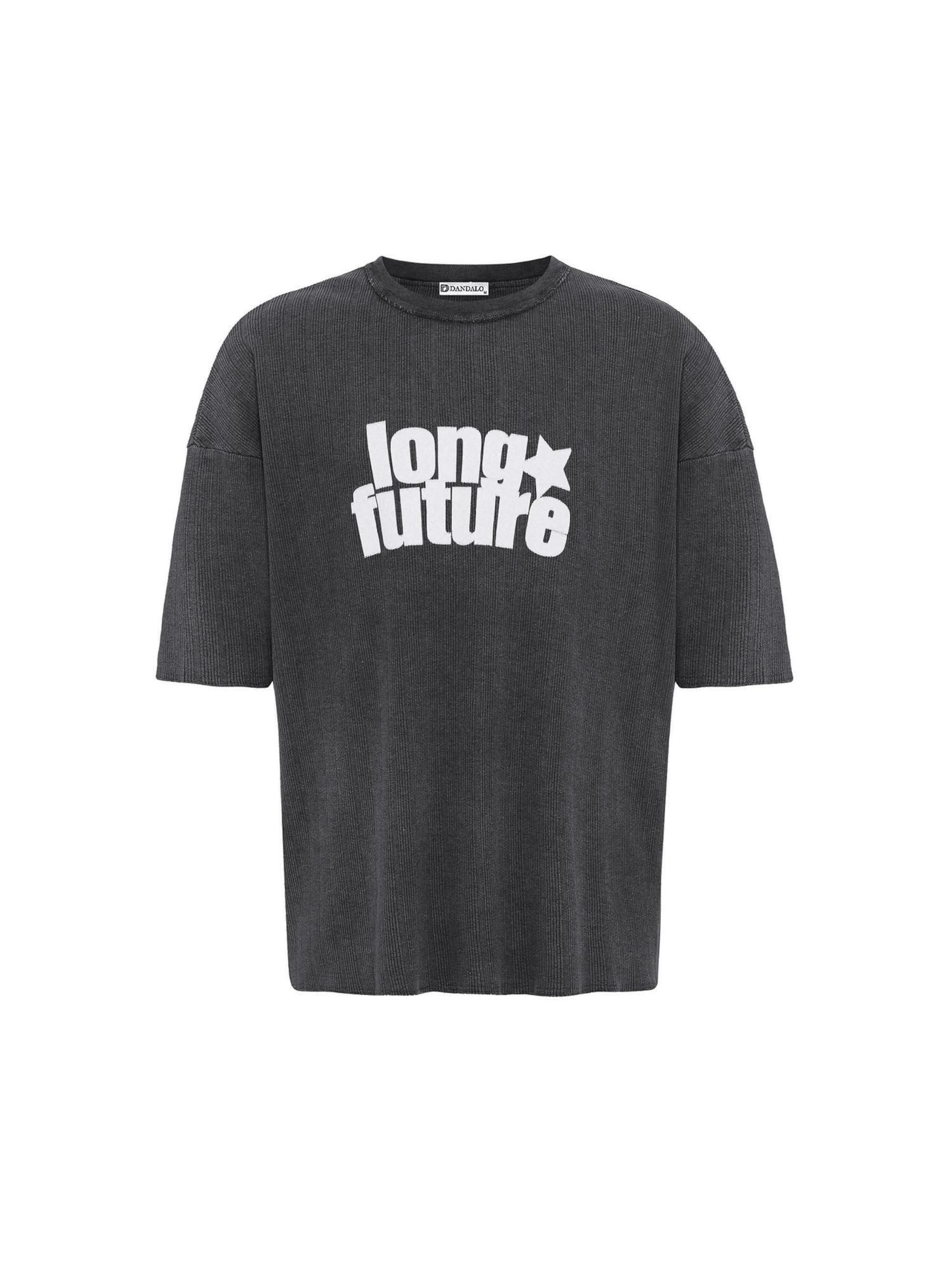 Dandalo T-Shirt en noir / blanc, Vue avec produit