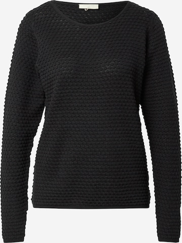 Pull-over 'DODO' Freequent en noir : devant