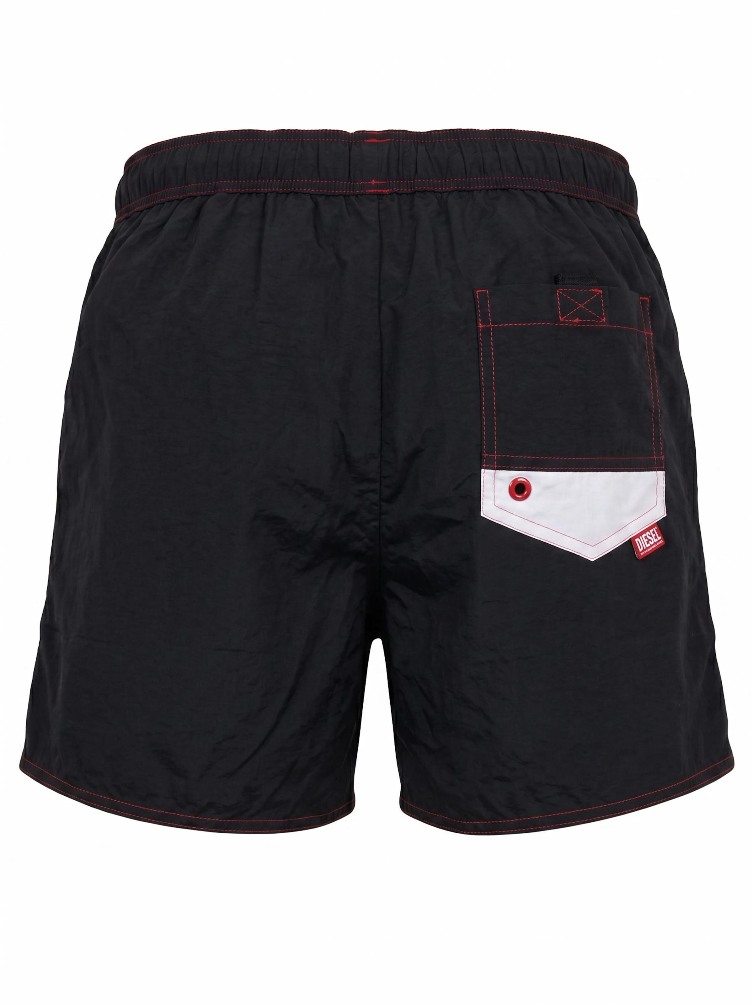 Shorts de bain 'BMBX-CAYBAY' DIESEL en noir