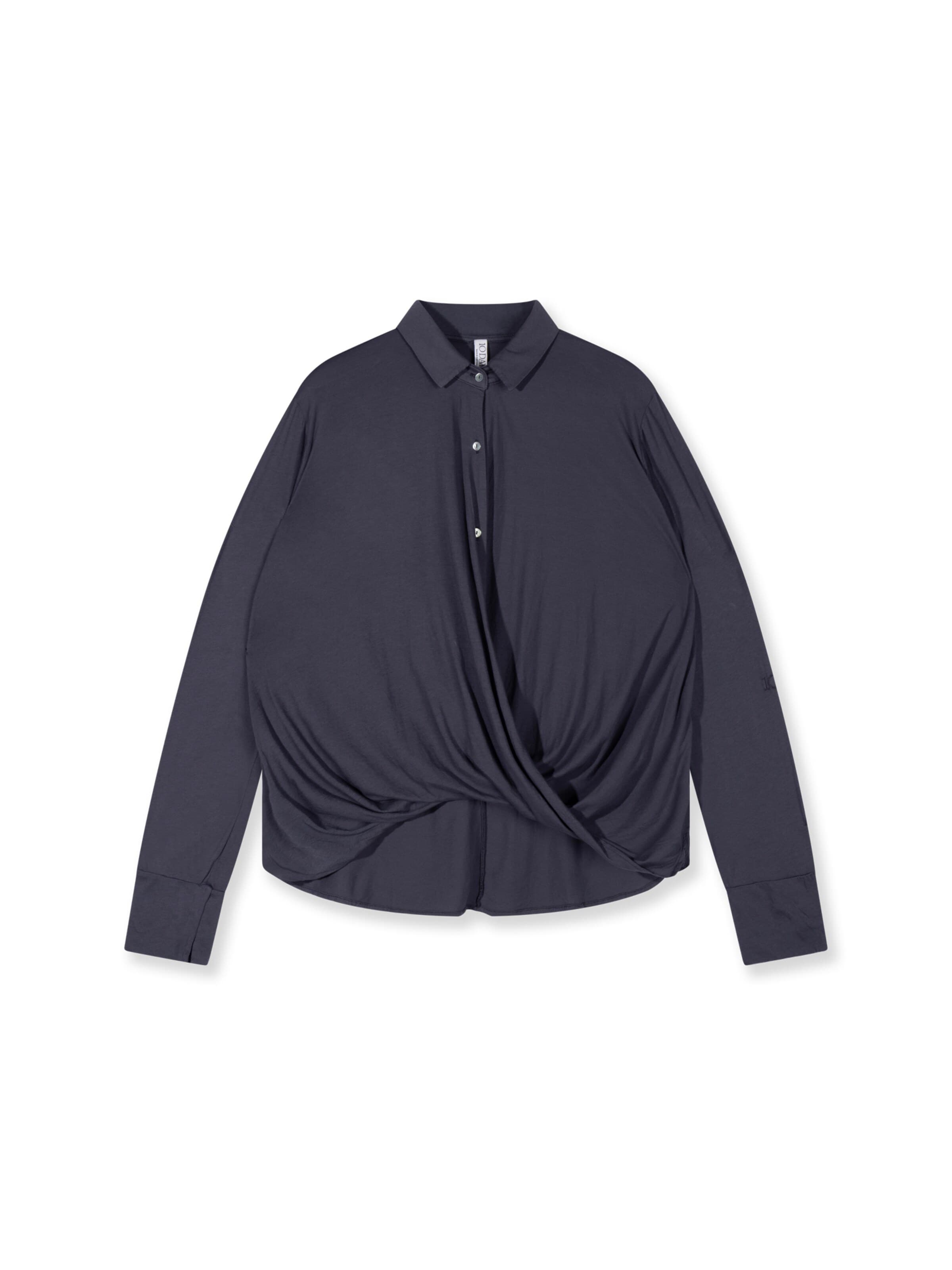 10Days Blouse in Grey: front