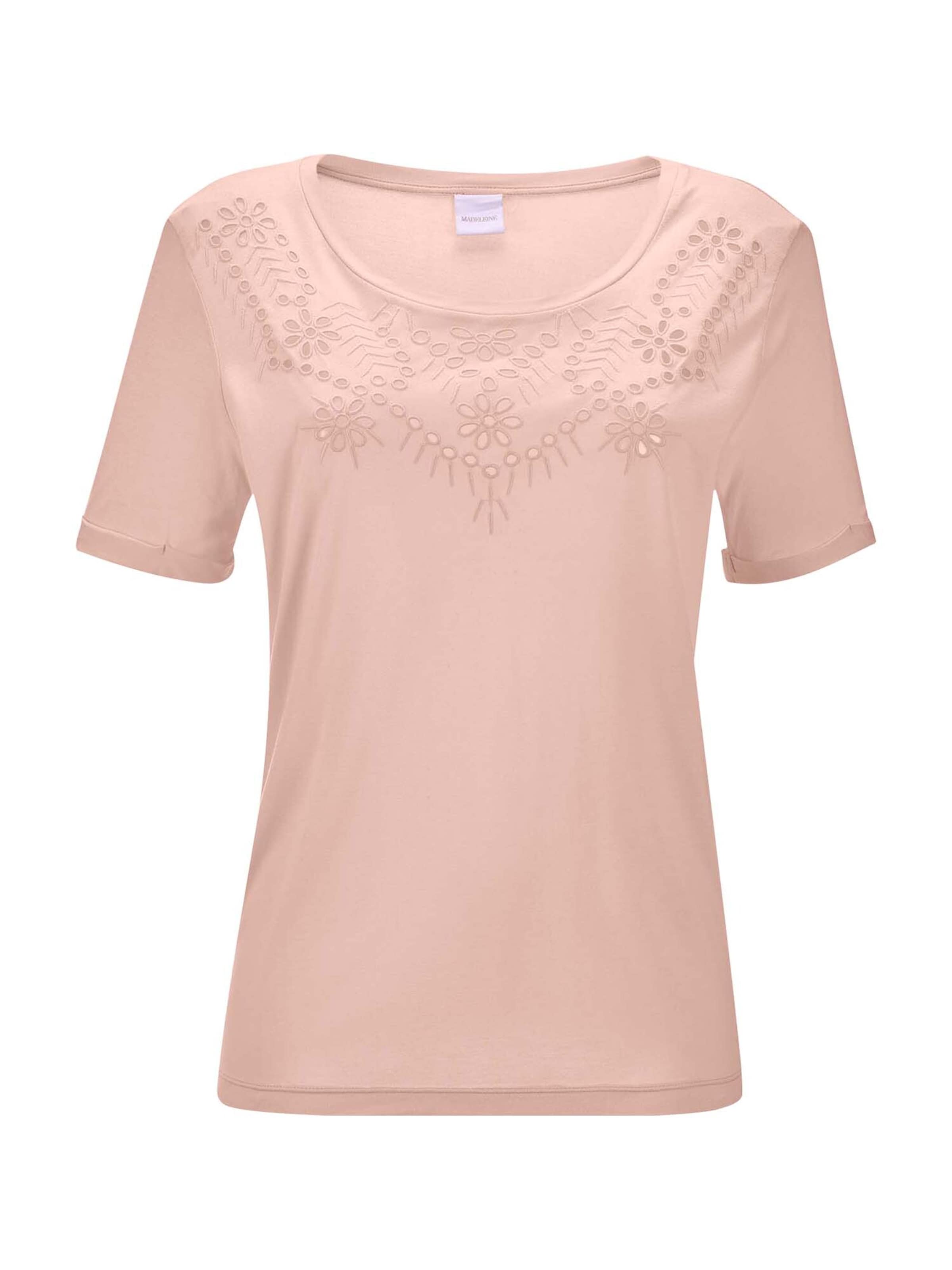 T-shirt MADELEINE en rose : devant
