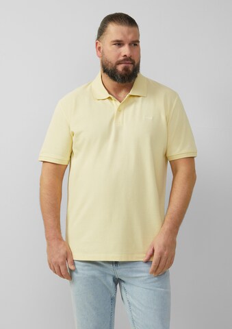 s.Oliver Poloshirt in Gelb: Vorderseite