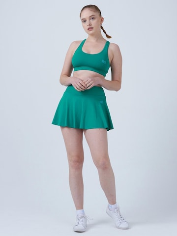 SPORTKIND - Falda deportiva 'Advantage' en verde: frente