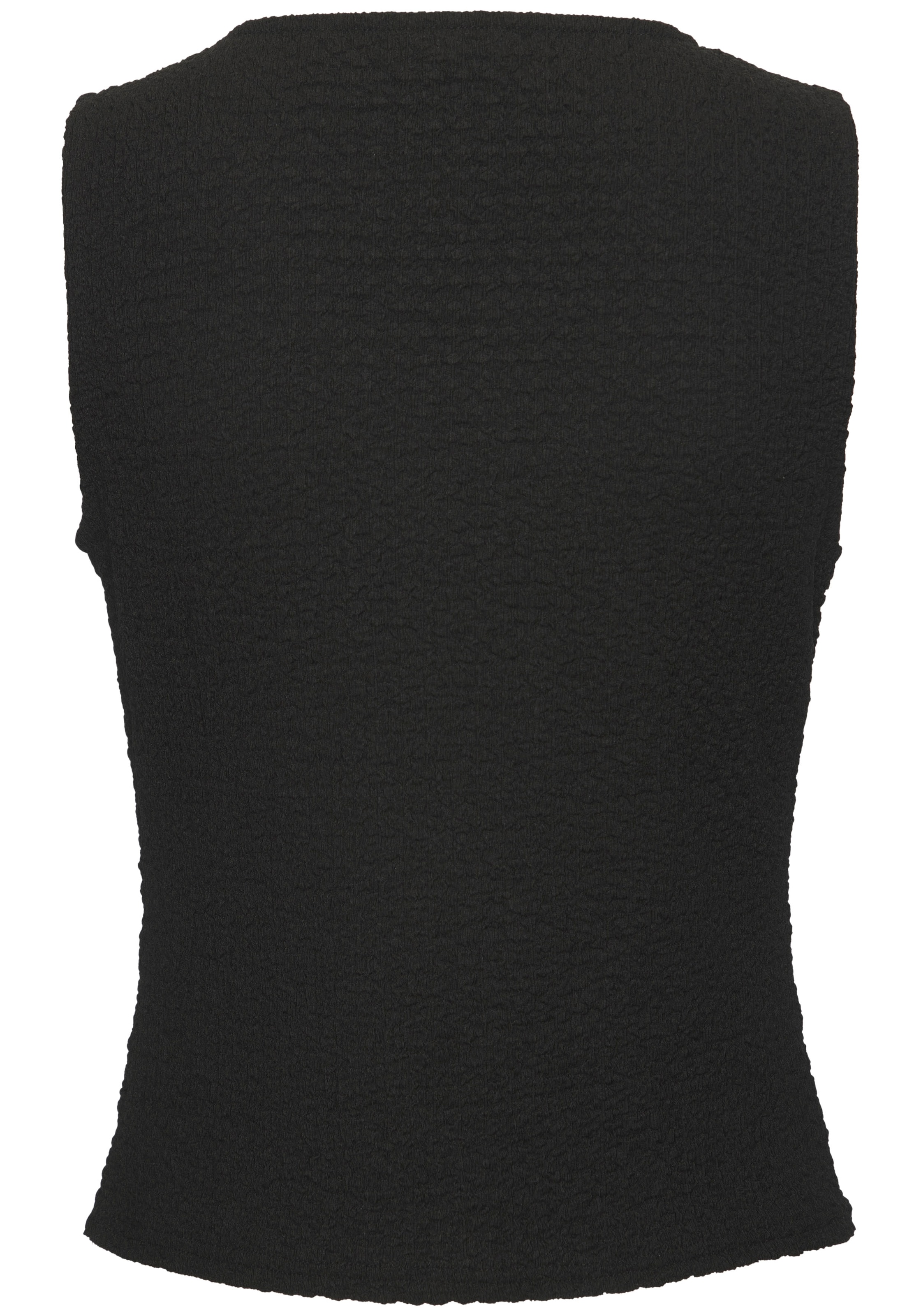 LASCANA Suit Vest in Black