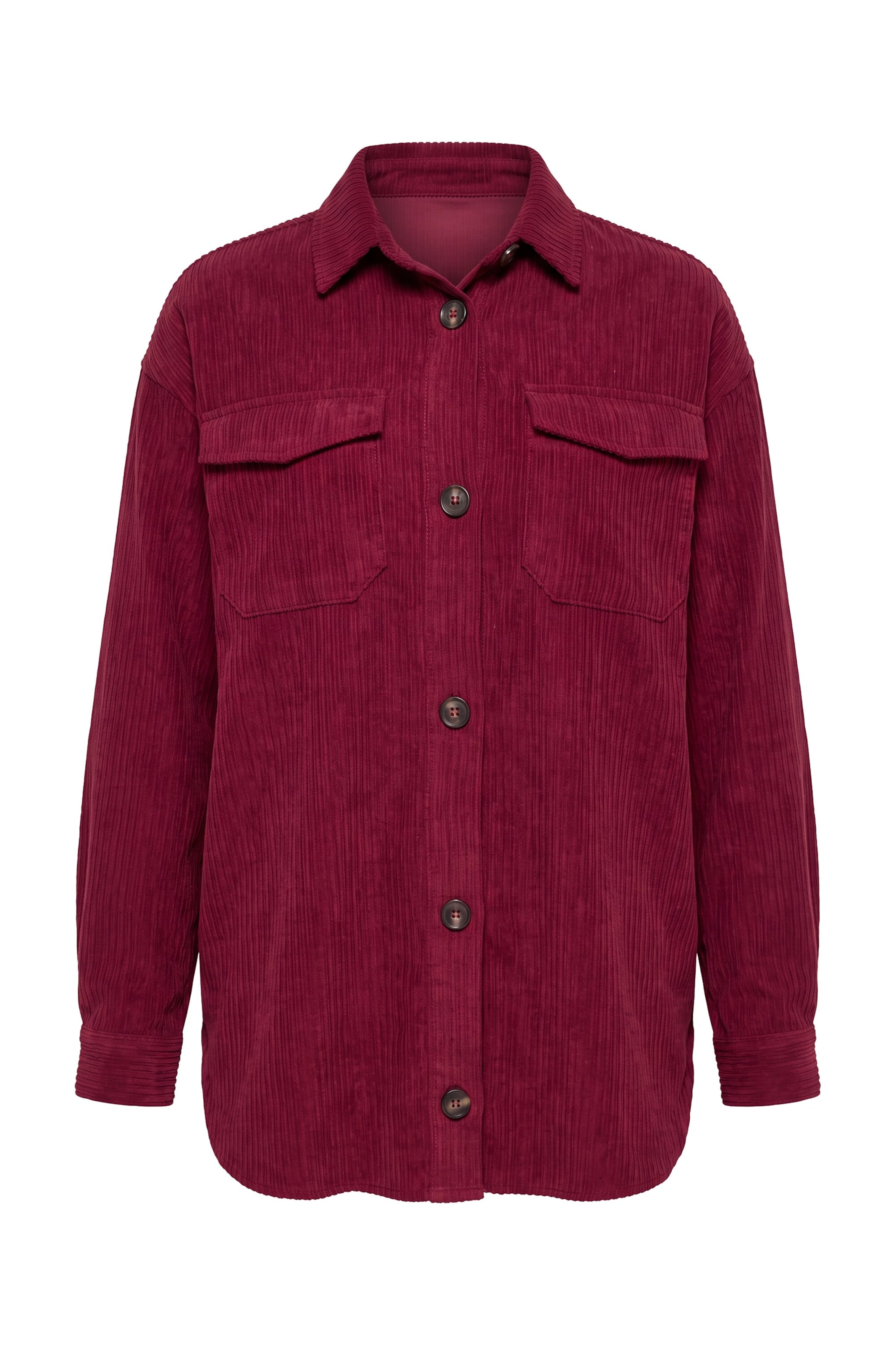 Studio Untold Blouse in Rood: voorkant