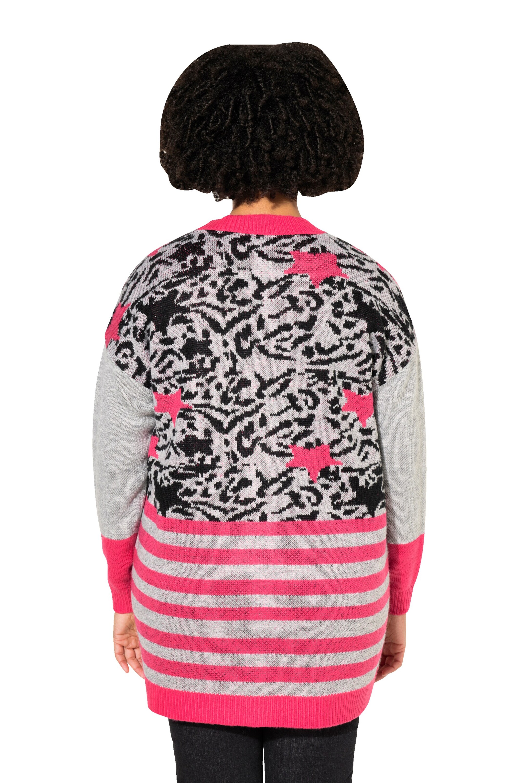 Angel of Style Strickjacke in Grau