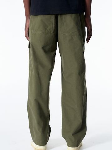 Dr. Denim Loose fit Cargo Pants 'Calder Cargo' in Green