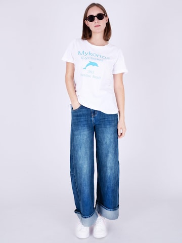 Fraternel Wide leg Jeans 'Barrel Jeans' in Blue