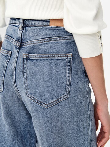 ONLY Wide leg Jeans 'Juicy' in Blauw