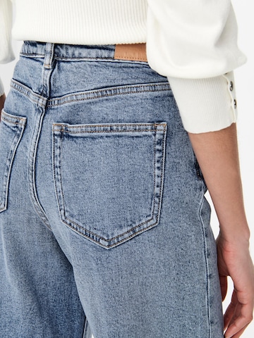 ONLY Wide leg Jeans 'Juicy' in Blauw