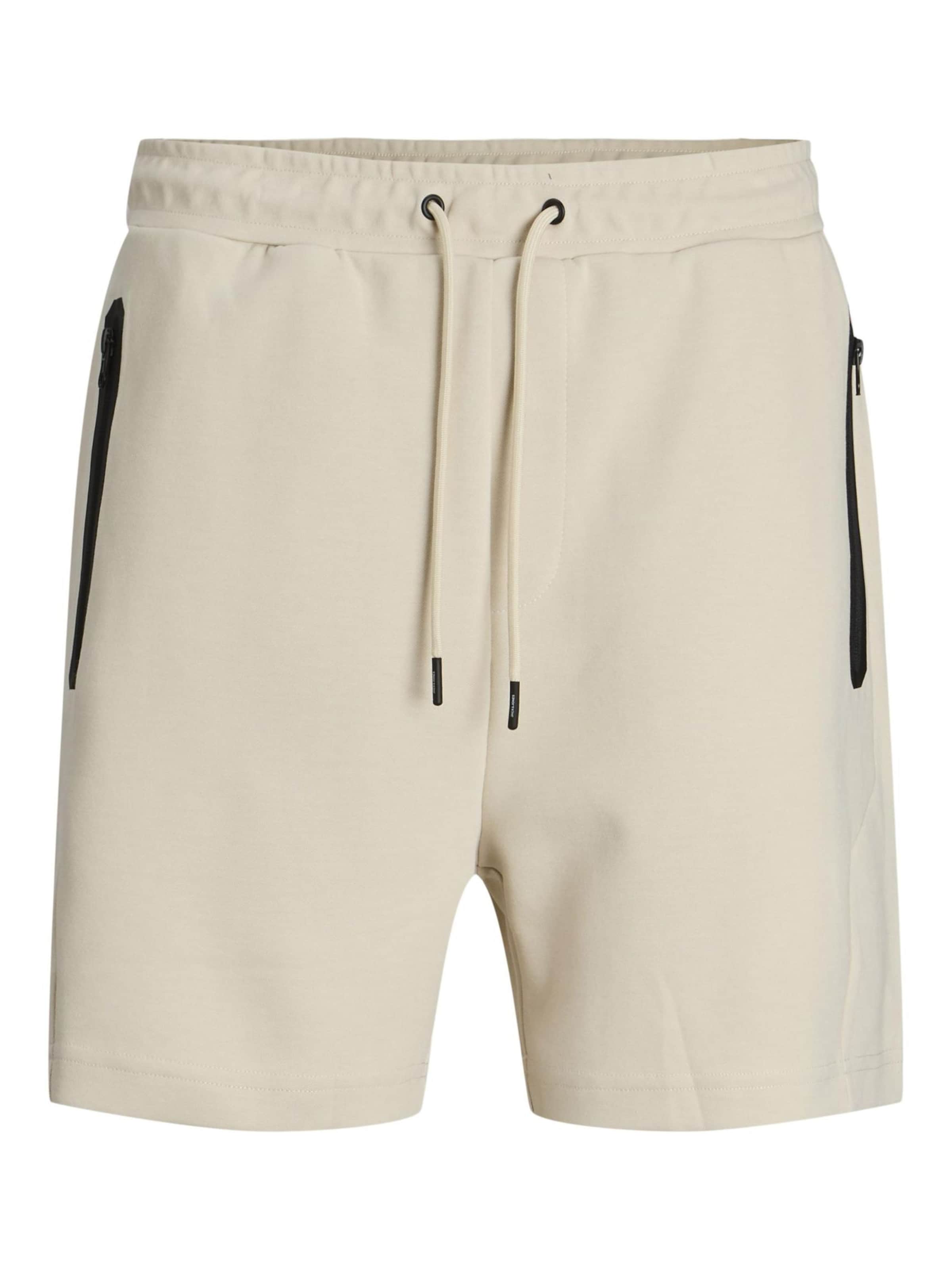 JACK & JONES Regular Pants 'JPSTGordon' in Beige: front