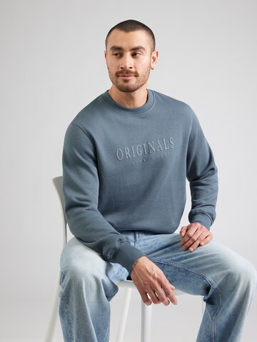 JACK & JONES Свитшот 'JWHFREDERIKSBERG' в Серый: спереди
