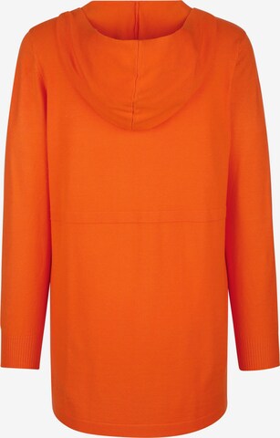 MIAMODA Knit Cardigan in Orange
