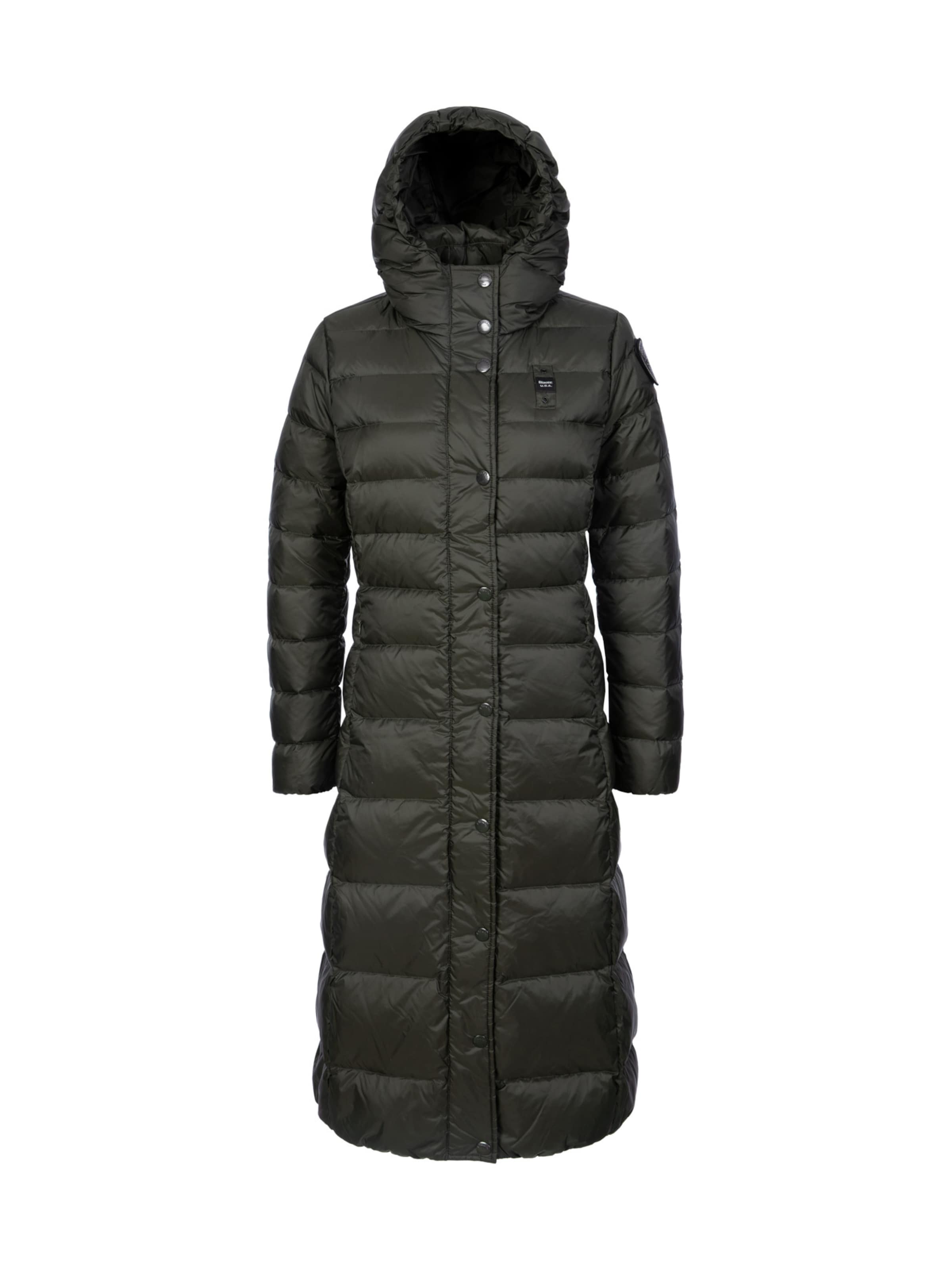 Blauer - Sobretudo de inverno 'Anita' em verde: frente