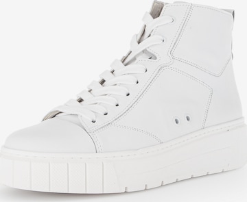 GABOR Sneakers hoog in Wit: voorkant