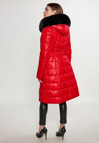 Manteau d’hiver faina en rouge