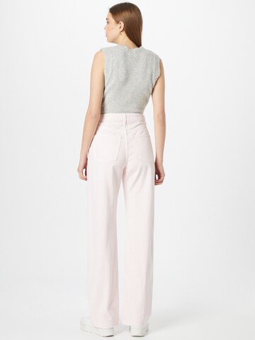 Gina Tricot Wide Leg Jeans 'Idun' i pink