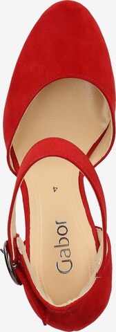 GABOR Slingpumps in Rood