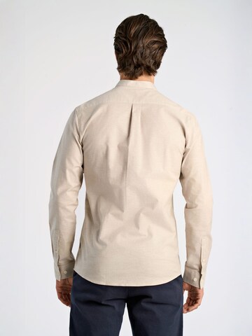 Regular fit Camicia di Lindbergh in beige