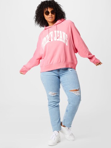 Tommy Jeans Curve Sweatshirt in Pink