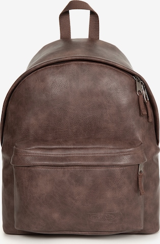 EASTPAK Backpack 'Padded Pak'R' in Brown: front