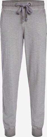 TREVOR'S Tapered Pants in Grey: front