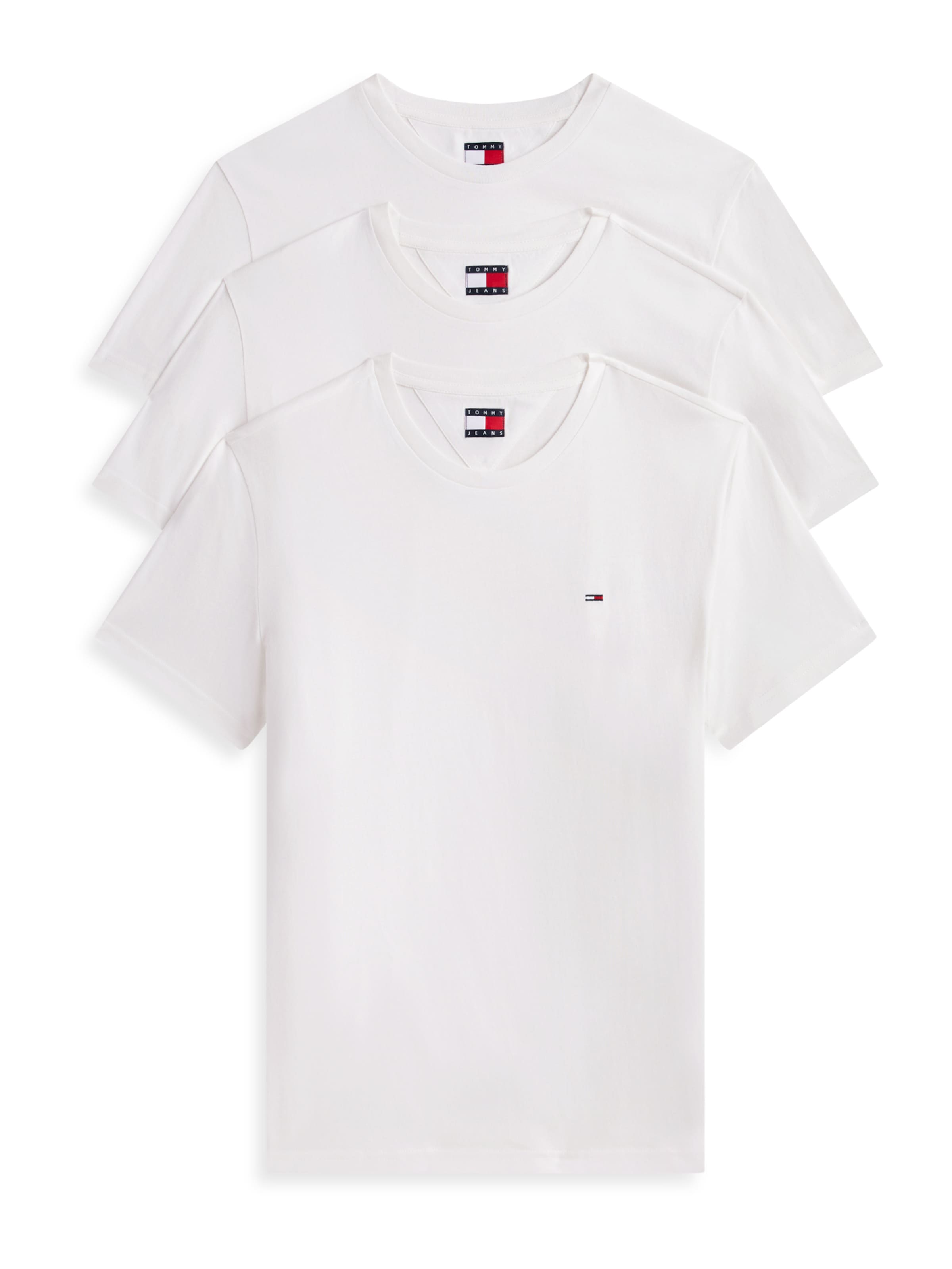 Tommy Jeans Shirt in White: front