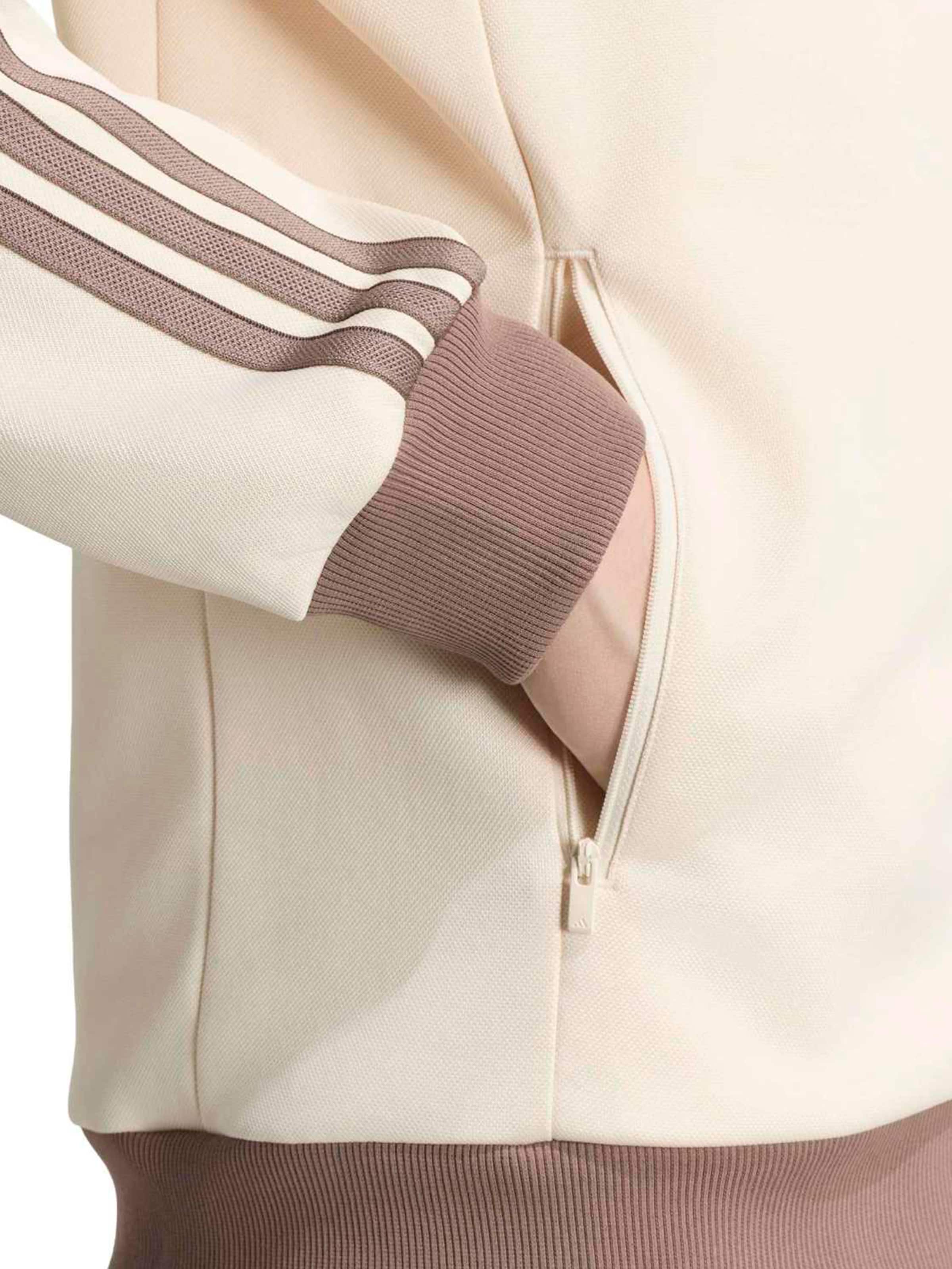 Giacca di felpa sportiva 'STA' di ADIDAS SPORTSWEAR in beige