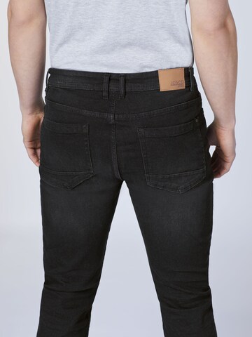 JZ&CO Slimfit Jeans in Schwarz