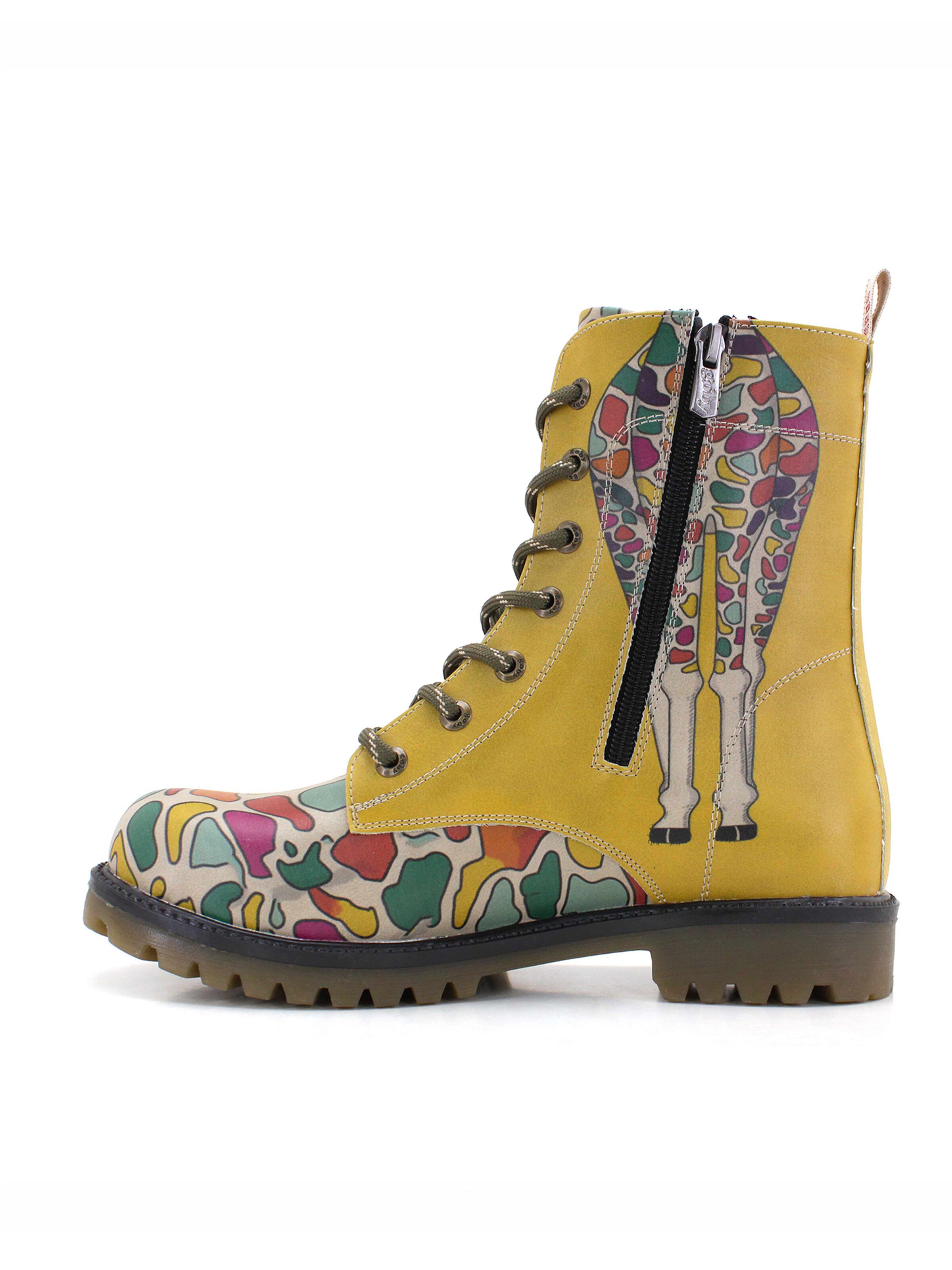 Goby Schnürstiefel 'Goby MAT145'‌‌‌ in Gelb