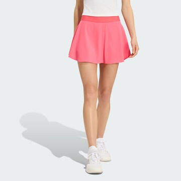 Jupe de sport ADIDAS PERFORMANCE en rose : devant
