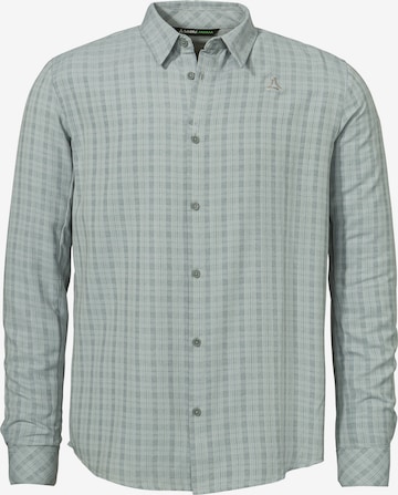 Chemise fonctionnelle Schöffel en gris : devant