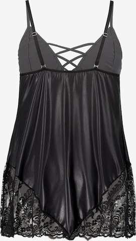 Chemise de nuit Ulla Popken en noir