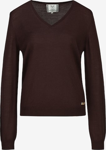 19V69 ITALIA Pullover 'Lusia' in Braun: Vorderseite