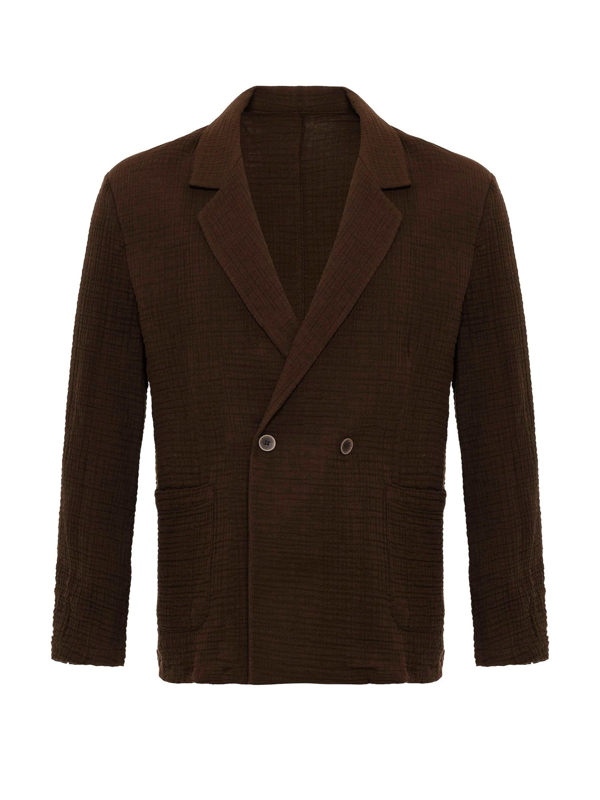 Antioch Regular Fit Jakke i brun: forside