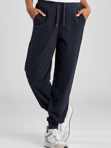 U.S. POLO ASSN. Tapered Broek 'Alice' in Blauw: voorkant