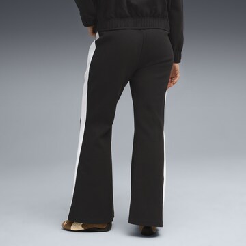 PUMA Regular Workout Pants 'T7' in Black