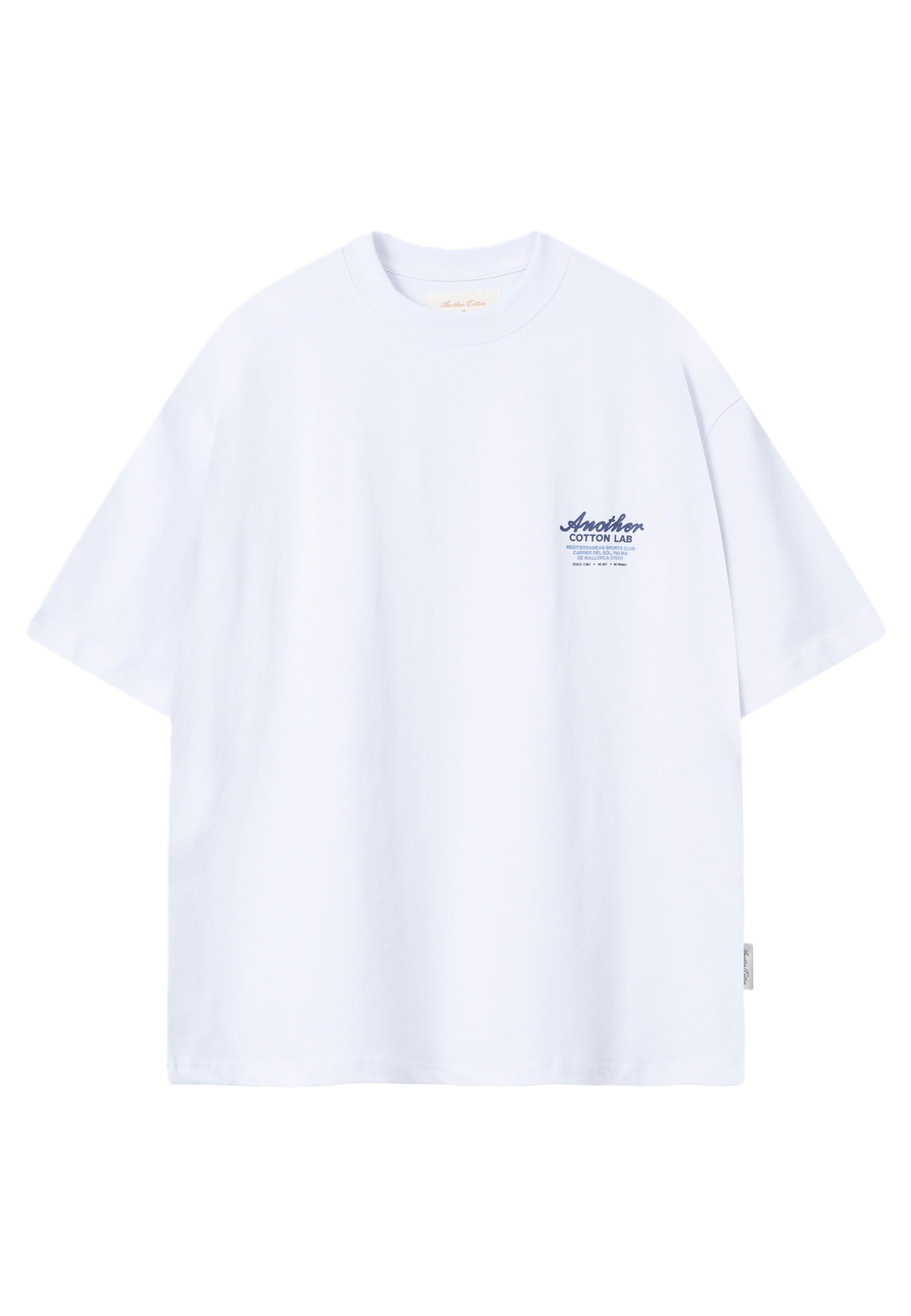Another Cotton Lab Bluser & t-shirts 'Adults Only' i hvid: forside