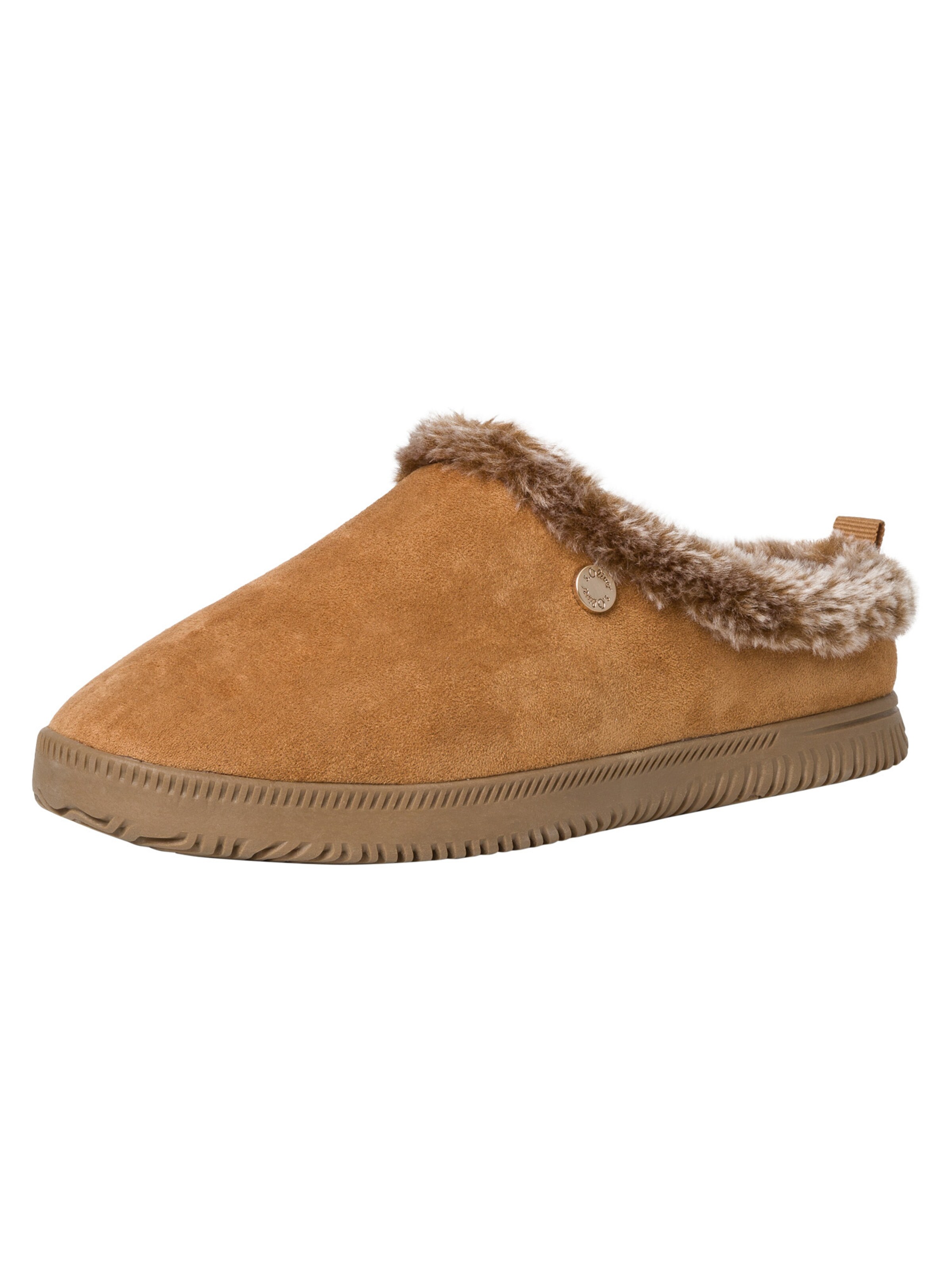 s.Oliver Huisschoenen in Bruin: voorkant