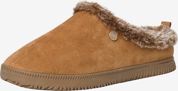 s.Oliver Slippers in Brown: front