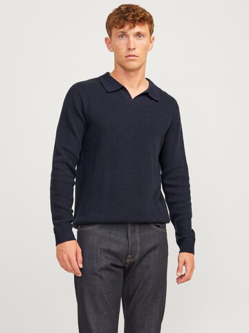 JACK & JONES Trui 'JPRBLABANI' in Blauw: voorkant