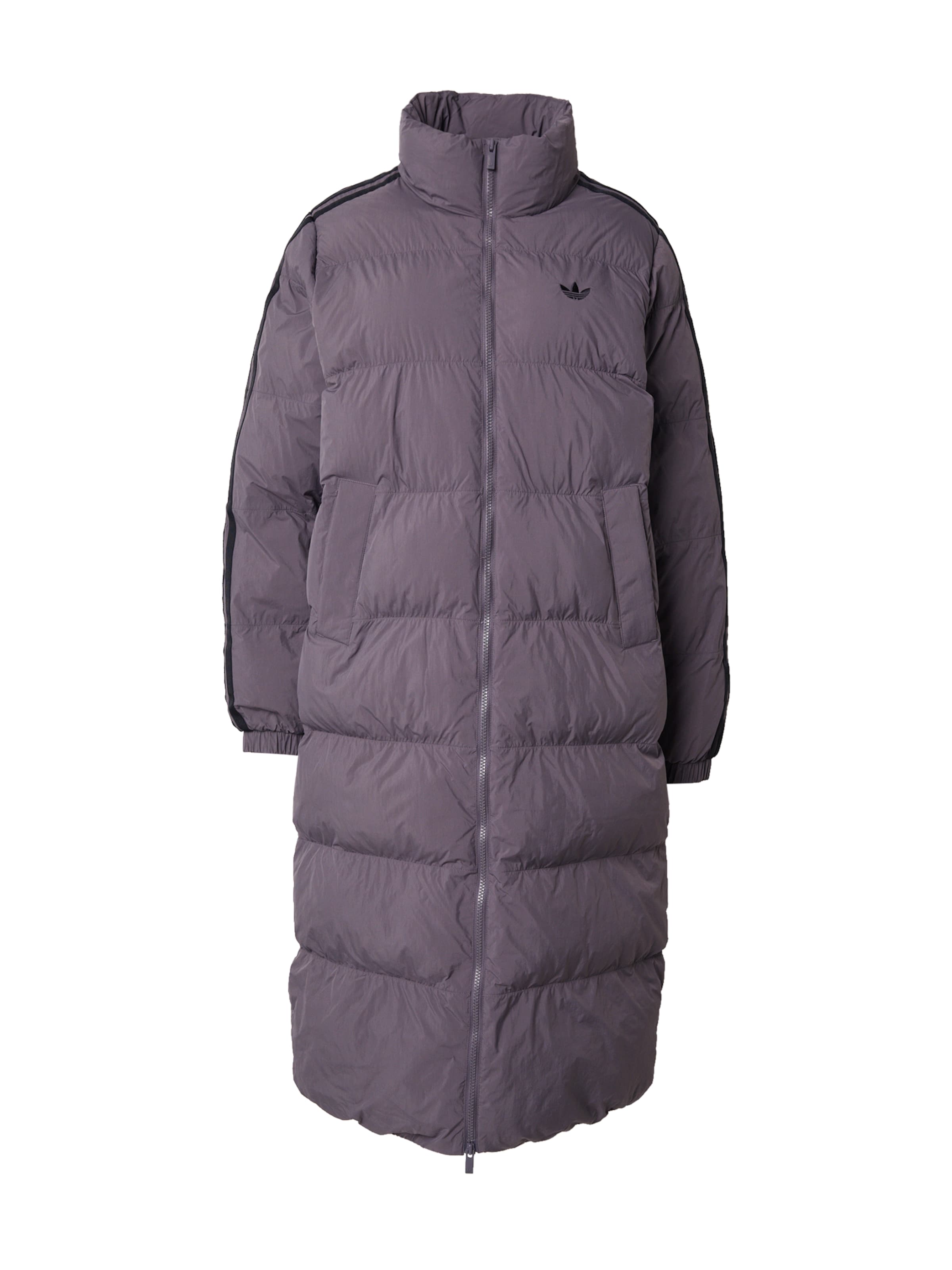 ADIDAS ORIGINALS Zimní kabát 'Adicolor' – fialová: přední strana