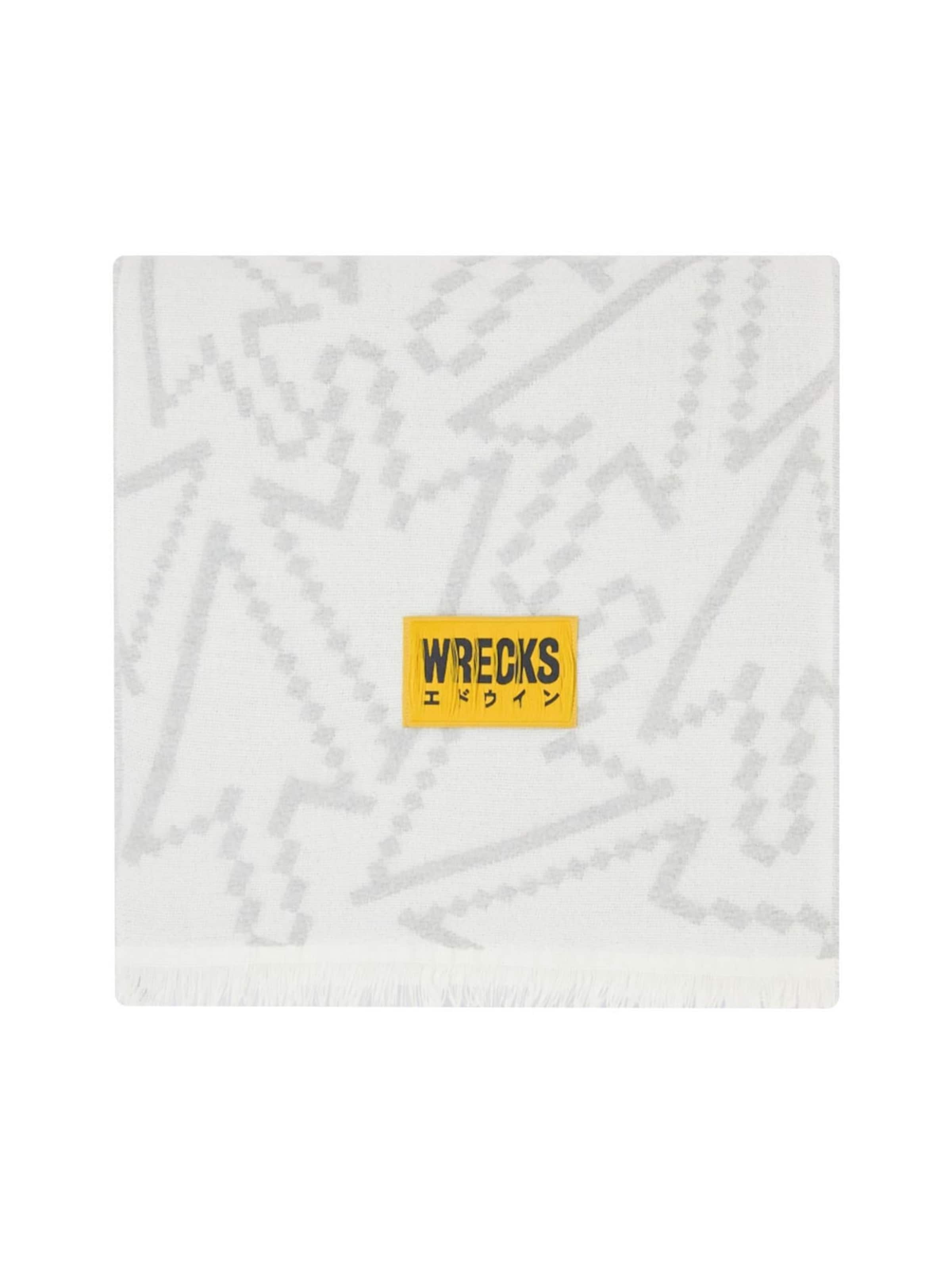 EDWIN Szalik 'Cursor Scarf Grey' w kolorze szary: przód