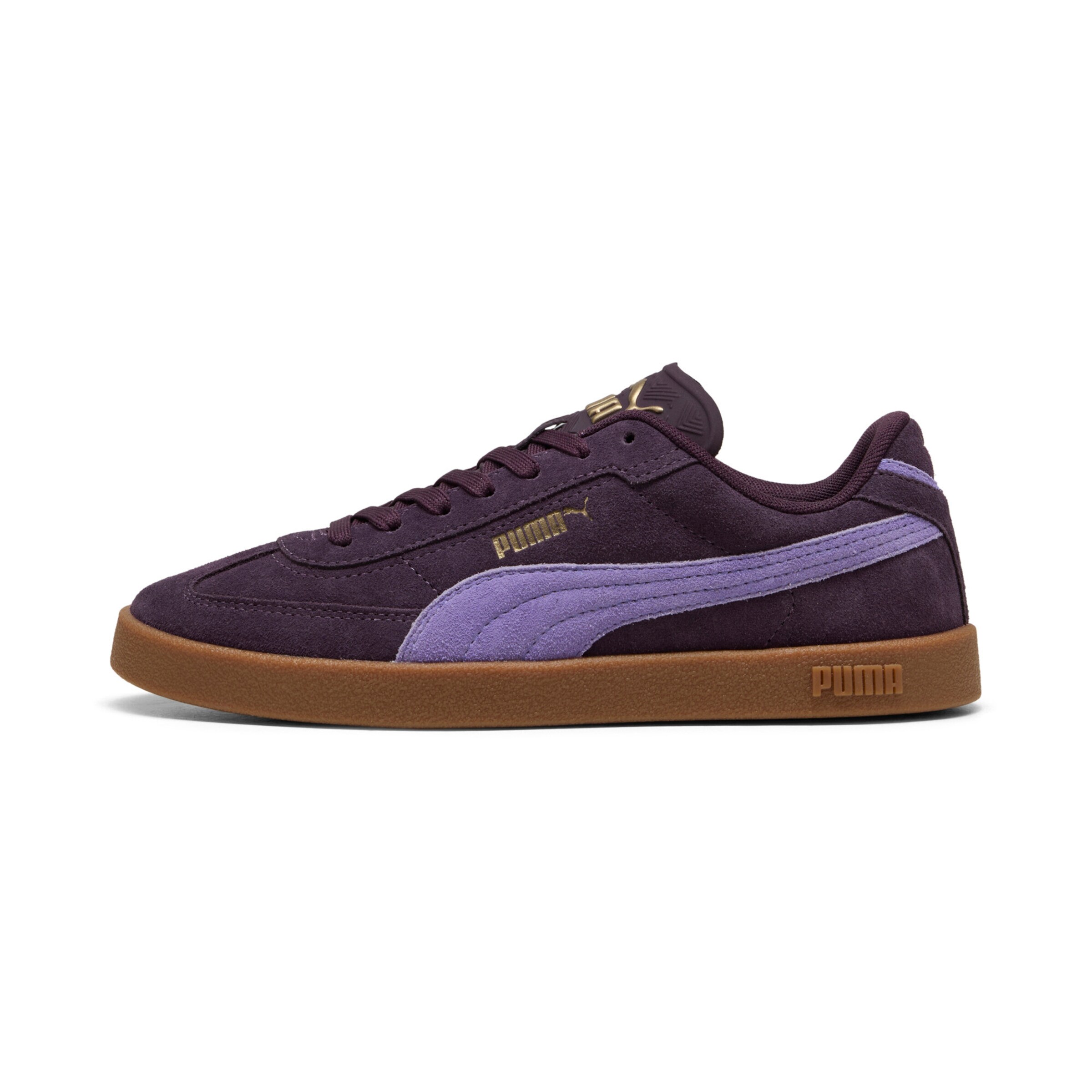 PUMA Trainers in Purple: front