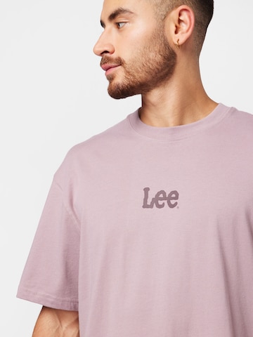 Lee T-Shirt in Lila