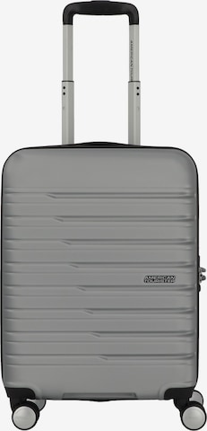 Trolley 'Flashline' di American Tourister in argento: frontale