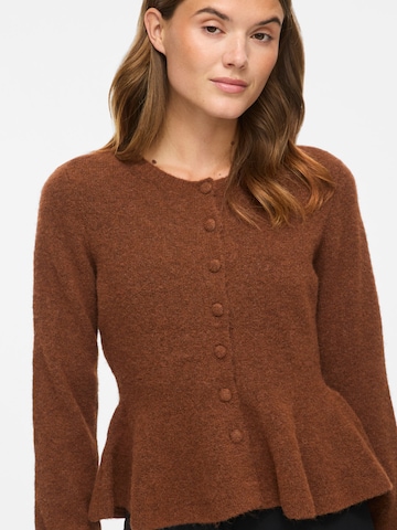 VILA Strickjacke 'VILuna' in Braun